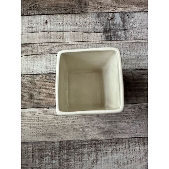 Rae Dunn Artisan Collection Ivory “FLAWLESS” Makeup Brush Holder By Magenta - Picture 2 of 4